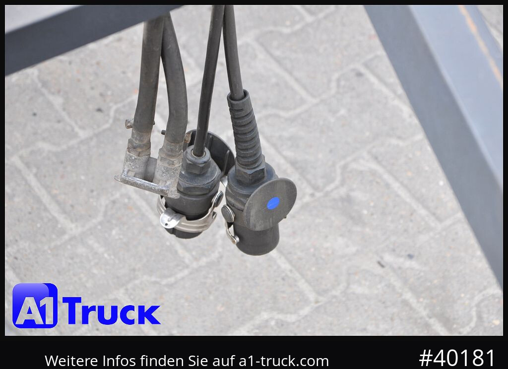 Remolque multilift/ Portacontenedores de cadenas MEILLER HKM, HMA  f Absetzcontainer, BPW verzinkt, Luft