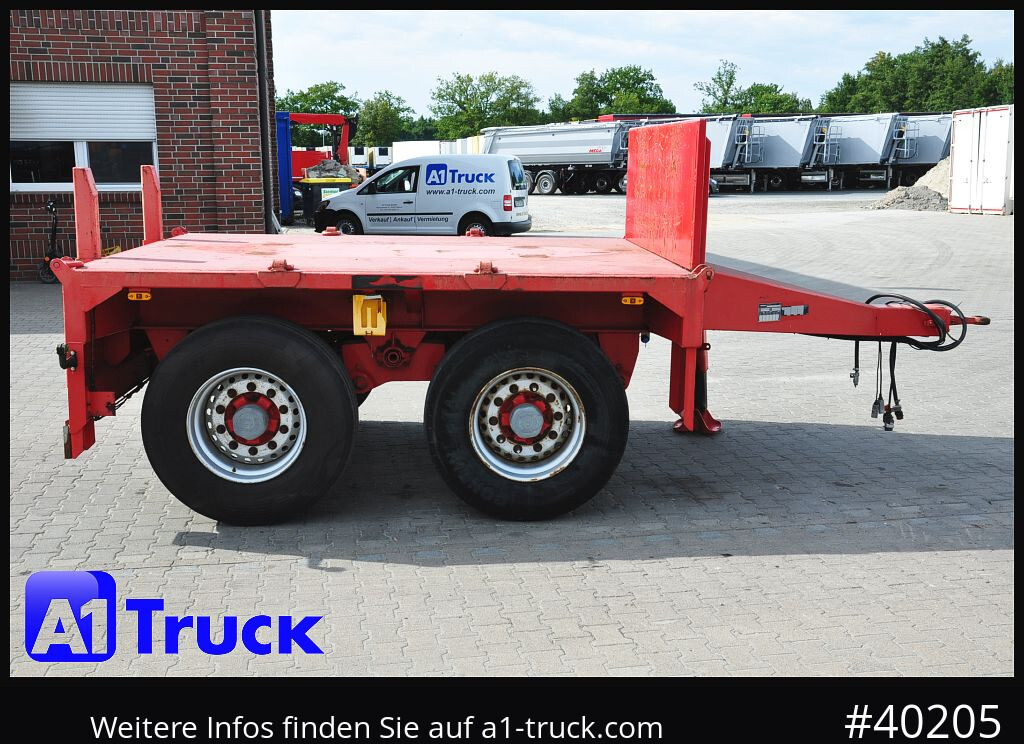 Remolque plataforma/ Caja abierta GOLDHOFER Ballast Anh. Goldhofer
