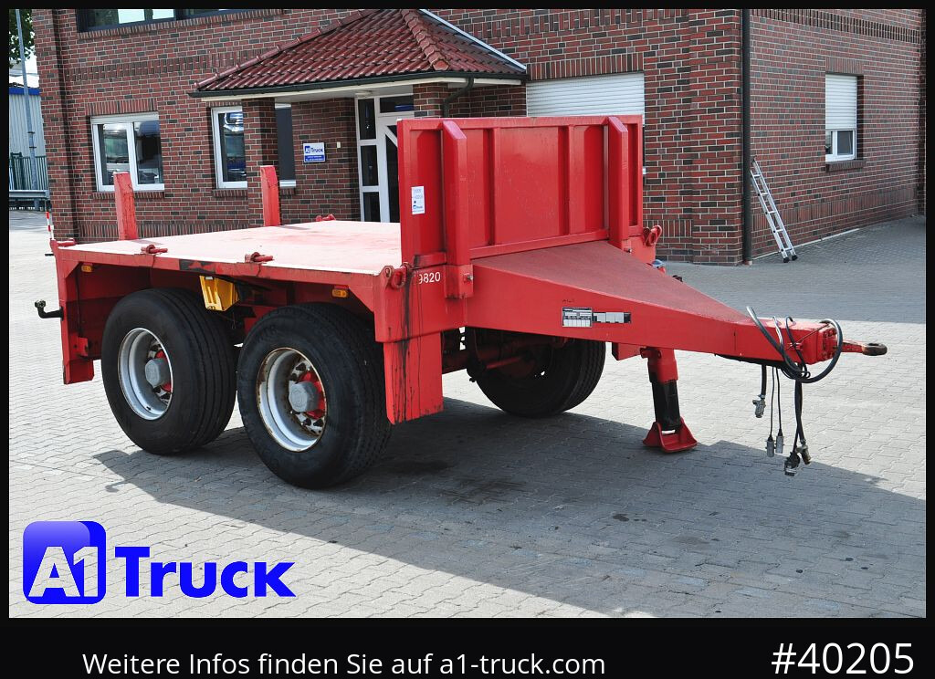 Remolque plataforma/ Caja abierta GOLDHOFER Ballast Anh. Goldhofer