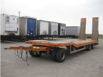 Remolque plataforma/ caja abierta MÖSLEIN T 3 Schwebheim tříosý
