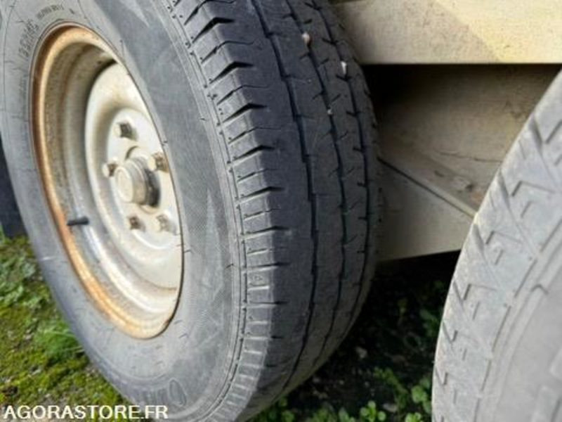 Remolque porta maquinaria REMORQUE PORTE ENGINS - HUBIERE - PTAC 3,5 T