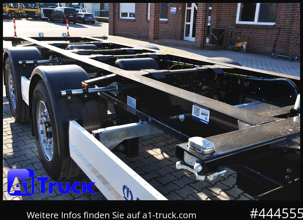 Remolque portacontenedore/ Intercambiable KRONE 10 x Tandem, MIDI, für 1120mm + 1320mm, SOFORT, NEU