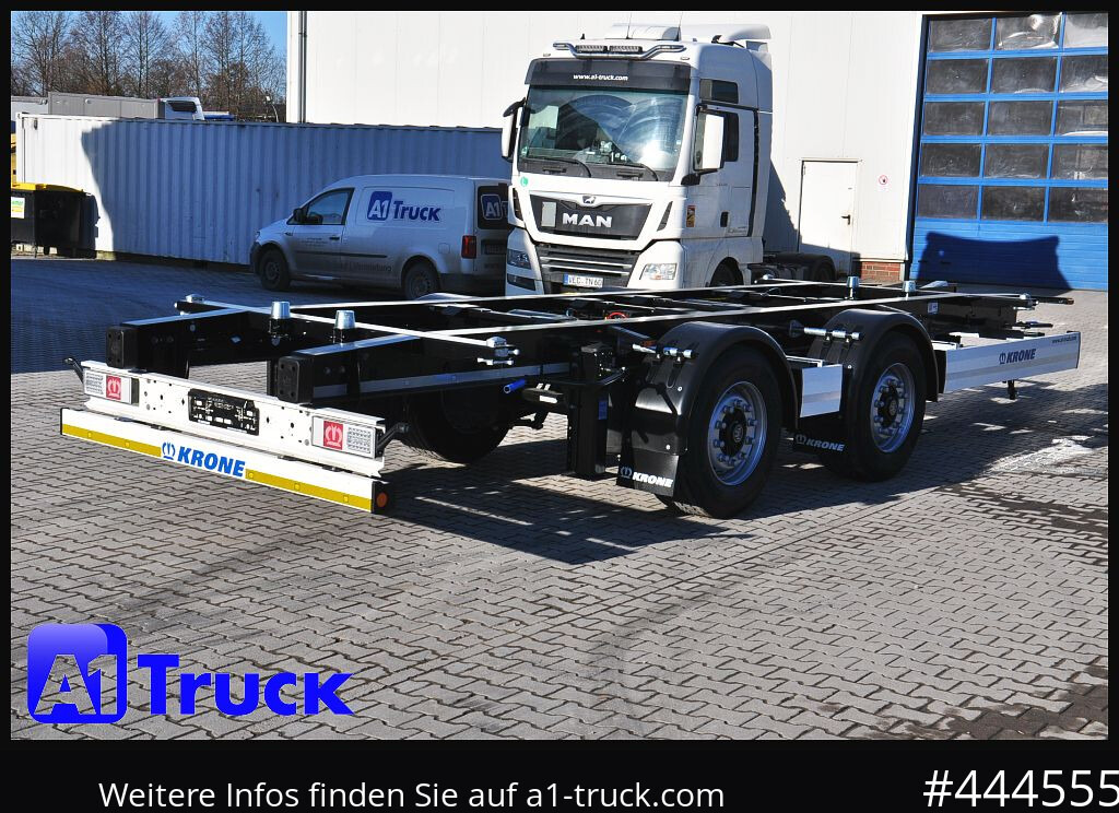 Remolque portacontenedore/ Intercambiable KRONE 10 x Tandem, MIDI, für 1120mm + 1320mm, SOFORT, NEU