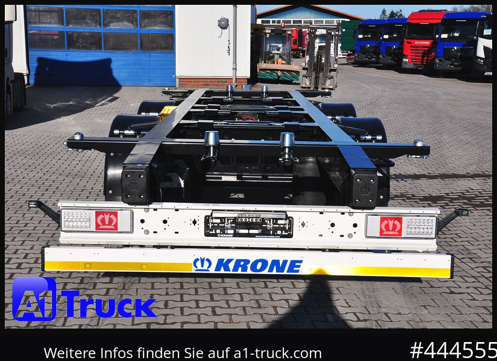 Remolque portacontenedore/ Intercambiable KRONE 10 x Tandem, MIDI, für 1120mm + 1320mm, SOFORT, NEU