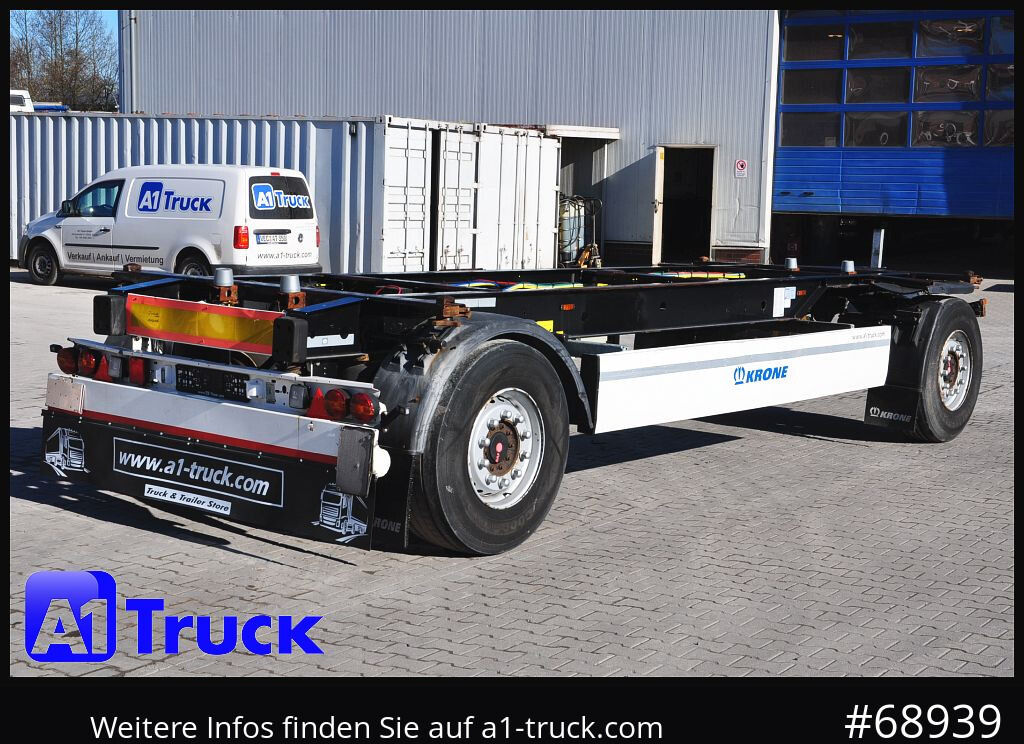 Remolque portacontenedore/ Intercambiable KRONE Standard BDF Anhänger für 7,45 WB, 1 Vorbesitzer