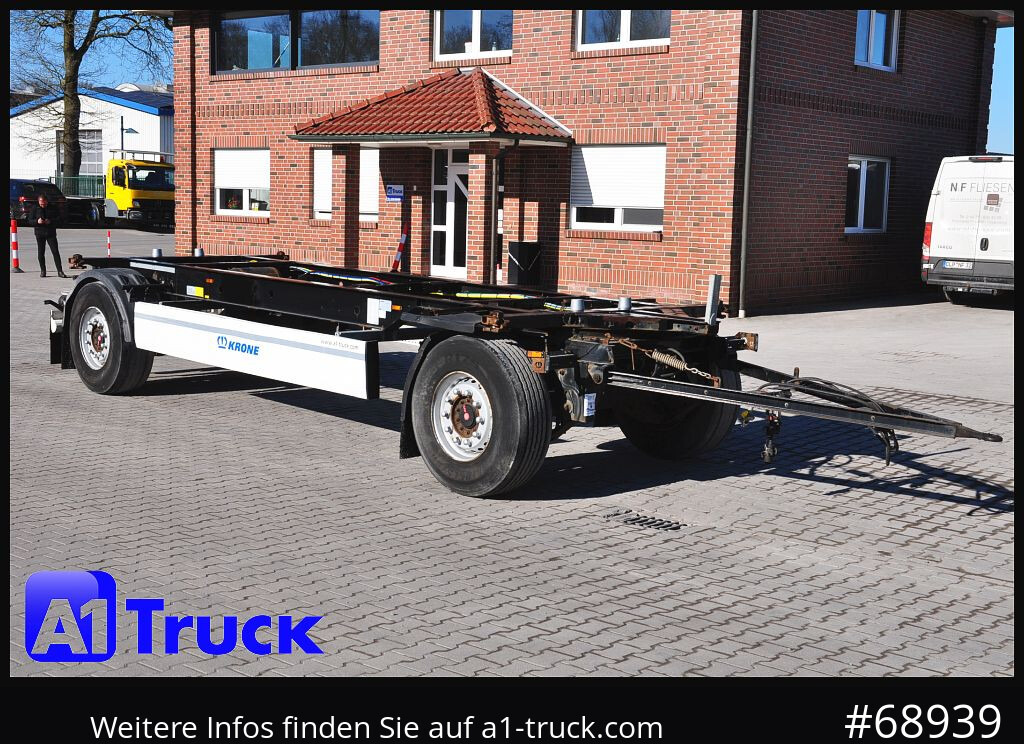 Remolque portacontenedore/ Intercambiable KRONE Standard BDF Anhänger für 7,45 WB, 1 Vorbesitzer