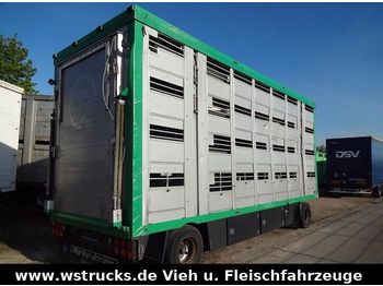 Menke 4 Stock Ausahrbares Dach Vollalu  - Remolque transporte de ganado