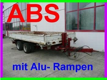 Blomenröhr 13 t Tandemkipper mit Alu  Rampen, ABS - Remolque volquete
