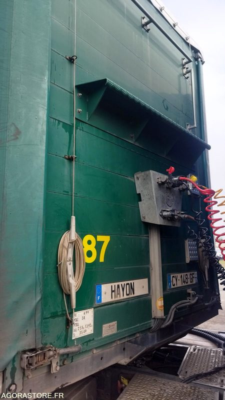 Remolque SEMI TROUILLET 3ESS PLSC HAYON - 2013 - CY-148-GF