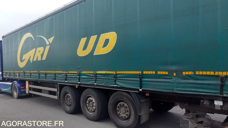 Remolque SEMI TROUILLET 3ESS PLSC HAYON - 2013 - CY-148-GF