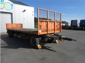 Remolque Trouillet Platforme chariot - 2 axles twin tyres / 2 essieux jumelés: foto 1