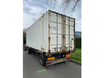 Van Hool Container chassie met laadbak - Remolque portacontenedore/ Intercambiable: foto 3