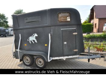 Remolque transporte de ganado Vollpoly 2 Pferde: foto 1