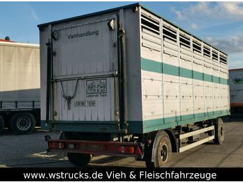 Remolque transporte de ganado Westrick Viehanhänger 1Stock, trommelbremse: foto 1