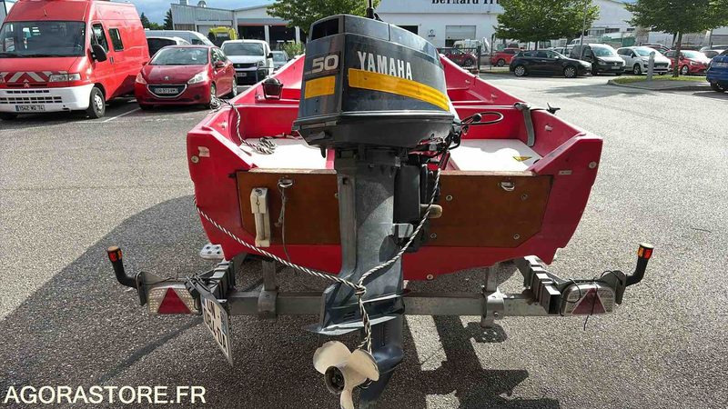 Semirremolque Bateau FUN YAK - YAMAHA 50 CV + remorque  - 2004