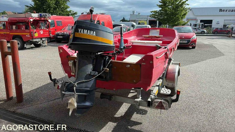 Semirremolque Bateau FUN YAK - YAMAHA 50 CV + remorque  - 2004