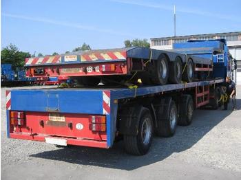 Semirremolque góndola rebajadas para transporte de equipos pesados Broshuis 3-Achs-Satteltieflader: foto 1