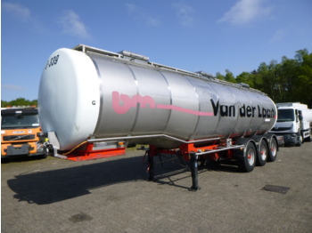 Semirremolque cisterna para transporte de alimentos Burg Beer food tank inox 31 m3 / 1 comp: foto 1