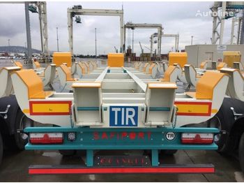 Semirremolque portacontenedore/ Intercambiable para transporte de contenedores nuevo CANGÜLLER TREYLER İn Port Container Carrier: foto 1