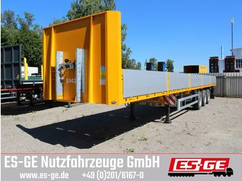 Semirremolque plataforma/ Caja abierta ES-GE 3-Achs-Sattelanhänger - Bordwände - CV: foto 1