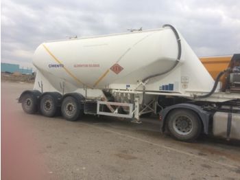 Semirremolque cisterna para transporte de cemento FELDBINDER 30 Cbm Aluminum Bulk Tanker: foto 1