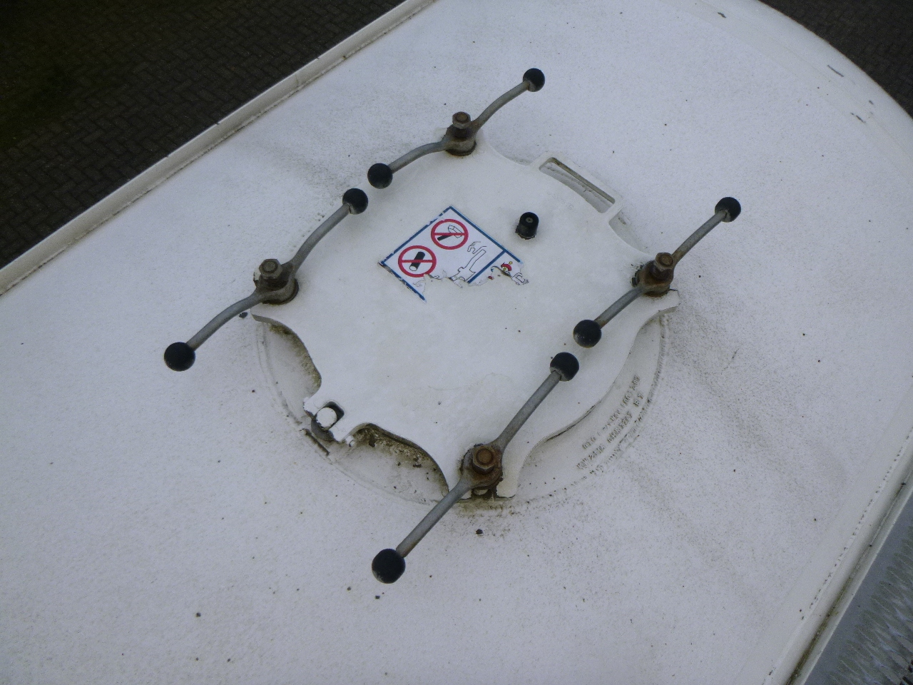 Semirremolque cisterna para transporte de harina Feldbinder Powder tank alu 36 m3 / 1 comp: foto 21