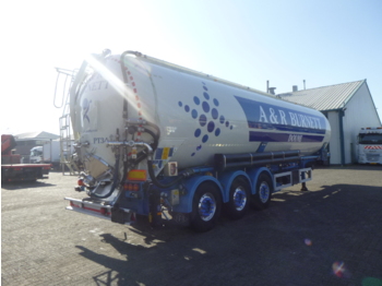 Semirremolque cisterna para transporte de harina Feldbinder Powder tank alu 60 m3 / Compressor diesel engine.: foto 4