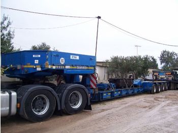 Semirremolque góndola rebajadas para transporte de equipos pesados Goldhofer STZ VL 4-46/80A: foto 1