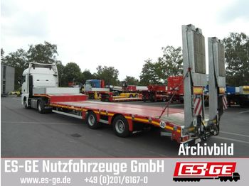 Góndola rebajadas semirremolque Faymonville MAX Trailer 2-Achs-Satteltieflader - Rampen