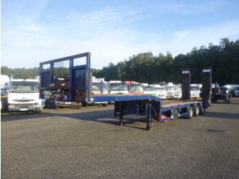 Semirremolque góndola rebajadas Kassbohrer Semi-lowbed trailer 9.2 m / 51 t + ramps + winch: foto 1