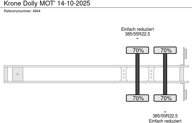 Semirremolque Krone Dolly MOT' 14-10-2025