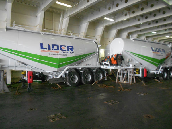 Semirremolque cisterna para transporte de cemento nuevo LIDER NEW ciment remorque 2024 YEAR (MANUFACTURER COMPANY): foto 8