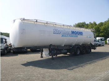 Semirremolque cisterna para transporte de harina L.A.G. Powder tank alu 58.5 m3 / 1 comp + compressor: foto 1