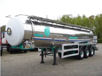 Semirremolque cisterna para transporte de substancias químicas Magyar Chemical tank inox 28 m3 / 1 comp: foto 1
