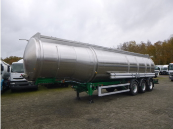 Semirremolque cisterna para transporte de combustible Magyar Fuel tank inox 39.5 m3 / 8 comp: foto 1