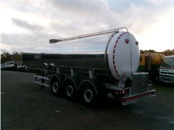 Semirremolque cisterna para transporte de alimentos Maisonneuve Food tank inox 30 m3 / 1 comp: foto 3