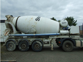 Meierling Betonauflieger mit Stetter 10 m3  - Semirremolque