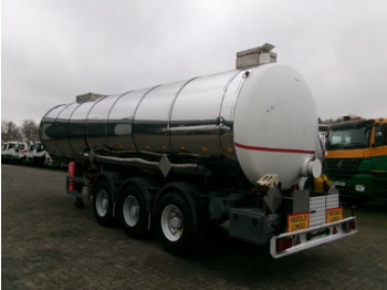 Metalovouga Bitumen / heavy oil tank inox 26.9 m3 / 1 comp - Semirremolque cisterna: foto 3