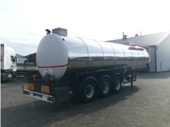 Metalovouga Bitumen / heavy oil tank inox 29 m3 / 1 comp - Semirremolque cisterna: foto 4