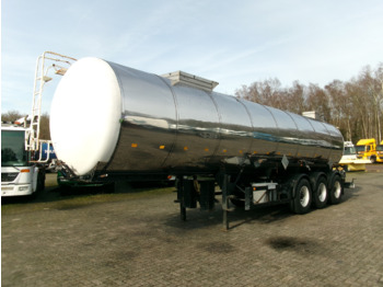 Metalovouga Bitumen / heavy oil tank inox 29 m3 / 1 comp - Semirremolque cisterna: foto 1