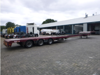 Semirremolque góndola rebajadas Nooteboom 3-axle semi-lowbed trailer extendable 14.5 m + ramps: foto 4