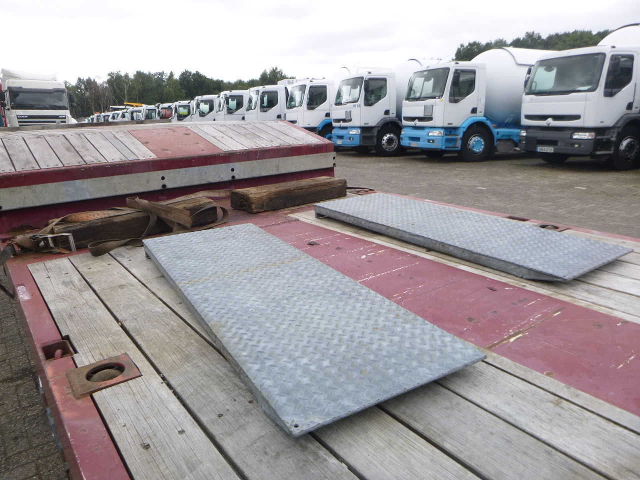 Semirremolque góndola rebajadas Nooteboom 3-axle semi-lowbed trailer extendable 14.5 m + ramps: foto 10