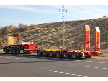 Semirremolque góndola rebajadas para transporte de equipos pesados OZSAN TRAILER 5 AXLE LOW LOADER (OZS - L5): foto 1