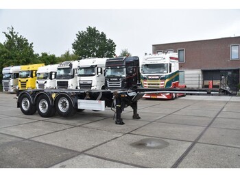 Semirremolque portacontenedore/ Intercambiable Pacton ET3 CONTAINER CHASSIS - LIFT AXLE - DISC BRAKES - 3 x EXTENDABLE - TOOLBOX - TOP CONDITION -: foto 1