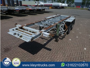 Portacontenedore/ intercambiable semirremolque Groenewegen 20 FT STEELSUSPENSIO