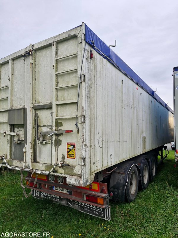 Semirremolque REMORQUE CEREALIERE SAMRO 70 M3 MINES FAVORABLE