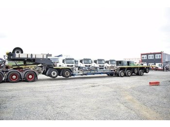 Semirremolque góndola rebajadas para transporte de equipos pesados Scheuerle NICOLAS / Scheuerle 5+2 Tiefbett LOAD 110 ton: foto 1