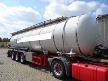 Semirremolque cisterna para transporte de alimentos Schrader Lebensmitteltank 34m³: foto 1