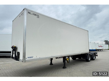 Semirremolque caja cerrada DRACO TSN 230 / LZV Slider / 5 pieces