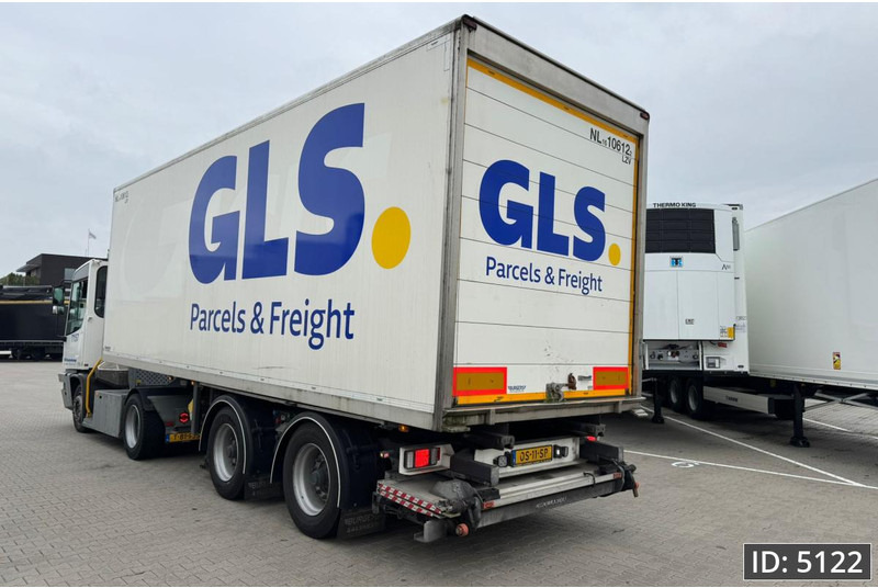 Semirremolque caja cerrada DRACO TSN 230 / LZV Slider / 5 pieces